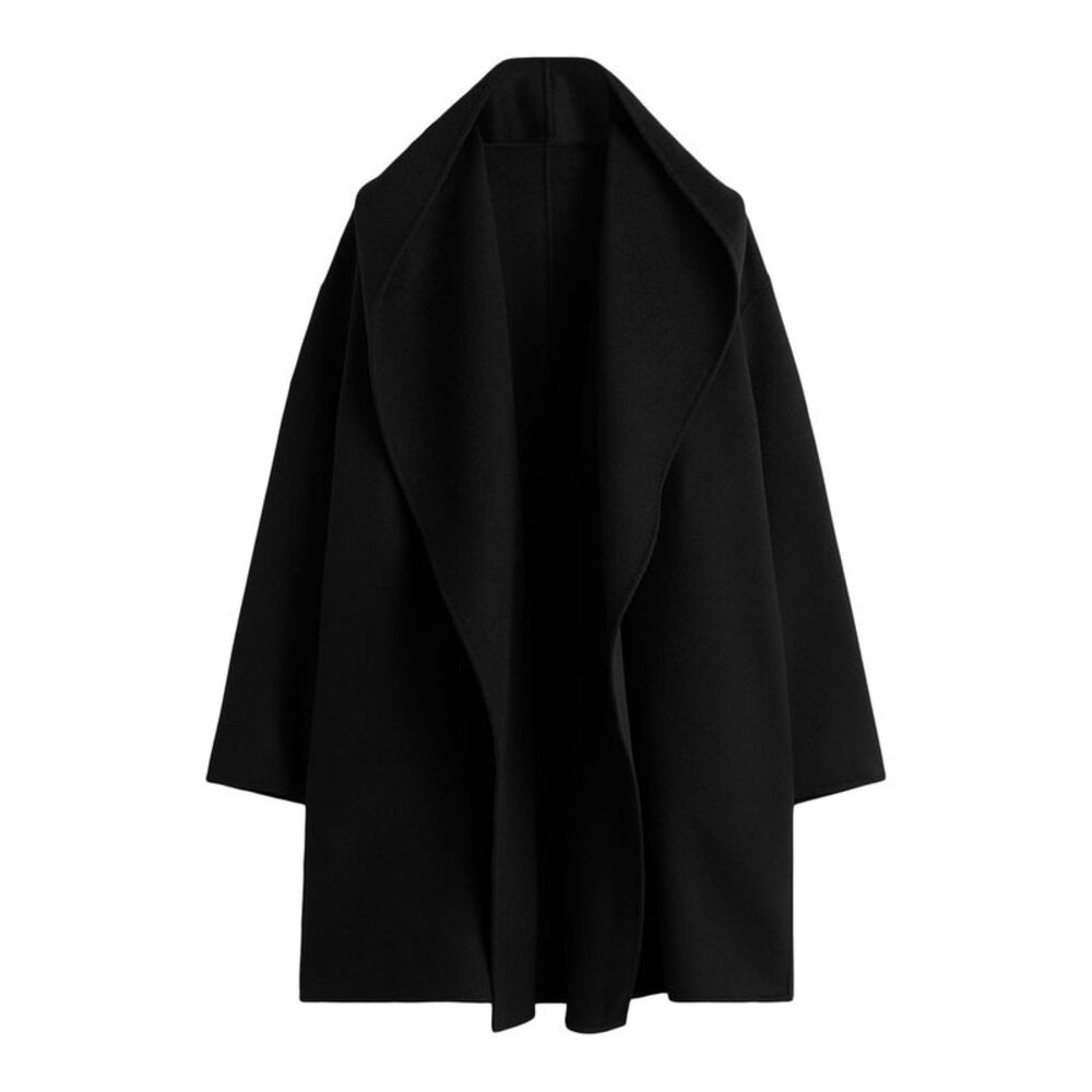 Toteme Women Hoodie Coat Black